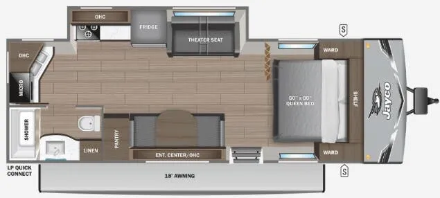 Jayco Jay Flight SLX 225MLSW floor plan