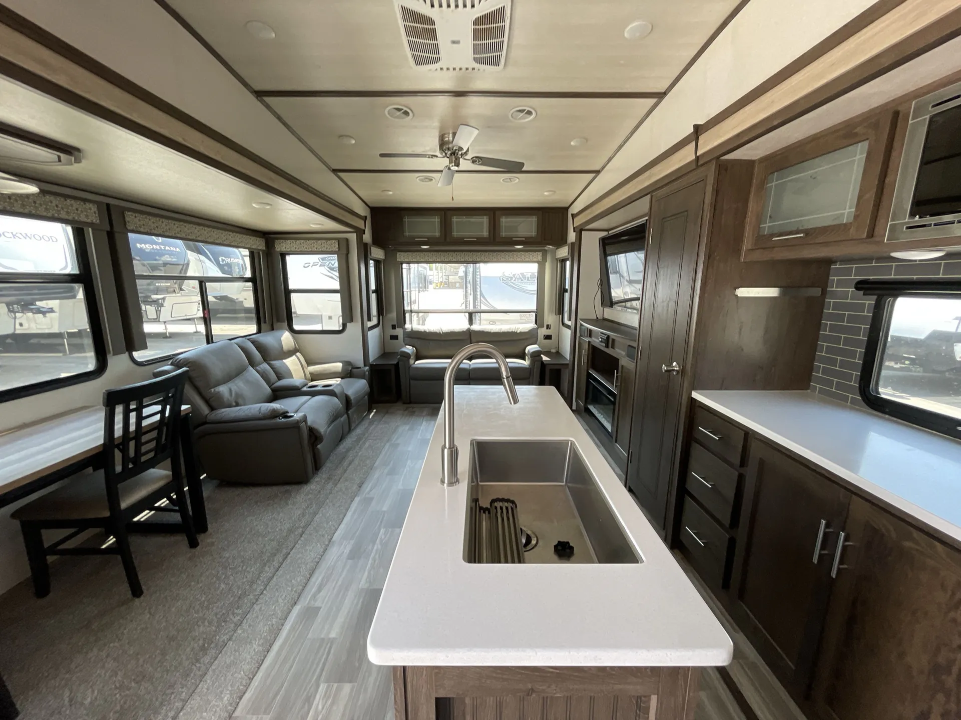 2020 Forest River Salem Hemisphere 338BAR — campside