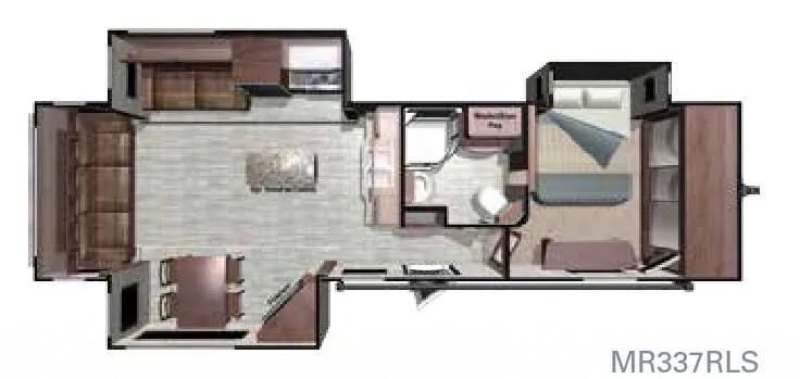 Highland Ridge Mesa Ridge MR337RLS floor plan