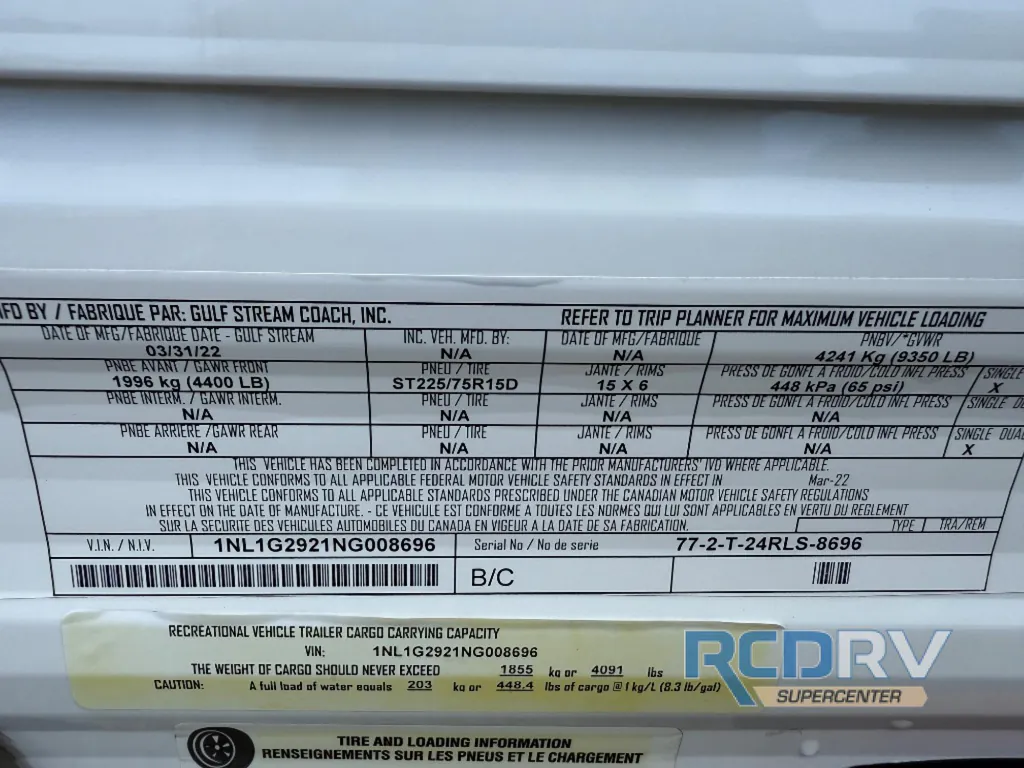 2022 Gulf Stream RV Kingsport Ultra Lite 24RLS, Photos photo 26