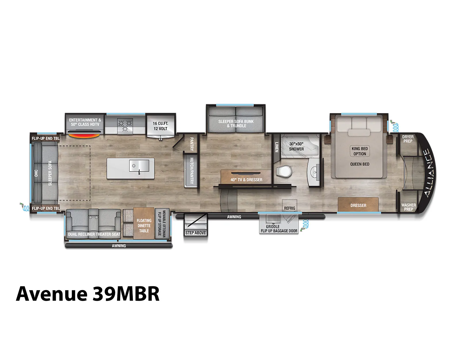 2026 Alliance RV Avenue 39MBR - Photo 3