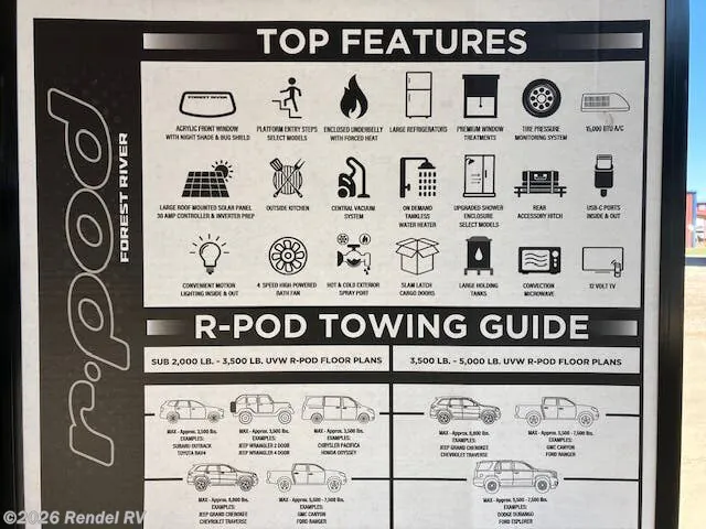 2026 Forest River R-Pod RP-192, Photos photo 62
