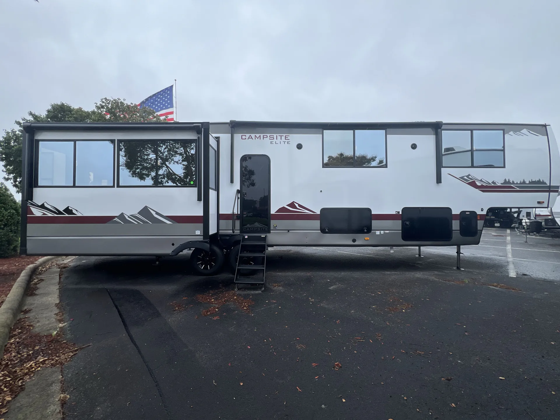 2027 Forest River Campsite Elite 36RF — campside