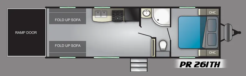 Heartland Prowler 261TH floor plan