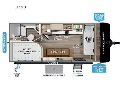 2026 Grand Design Imagine AIM 20BHA - Photo 3