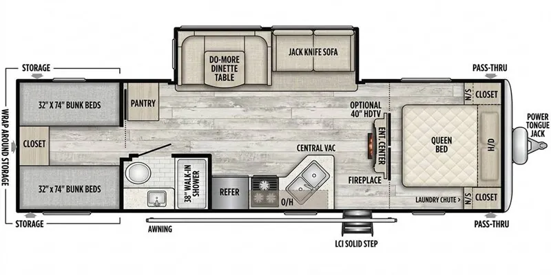 2021 Keystone Hideout 29BQWE - Photo 4