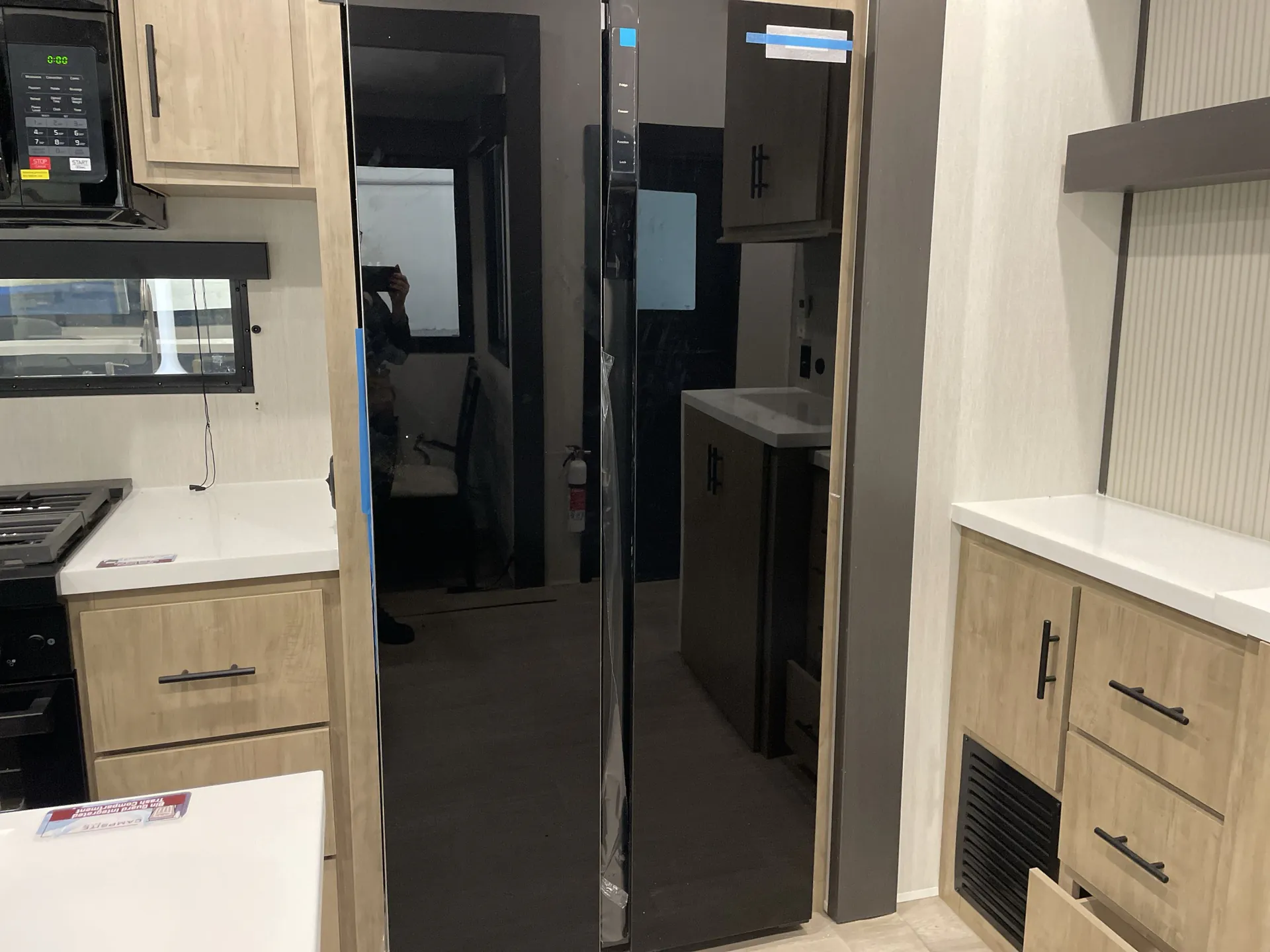 2026 Forest River Campsite Elite 32BAM — fridge