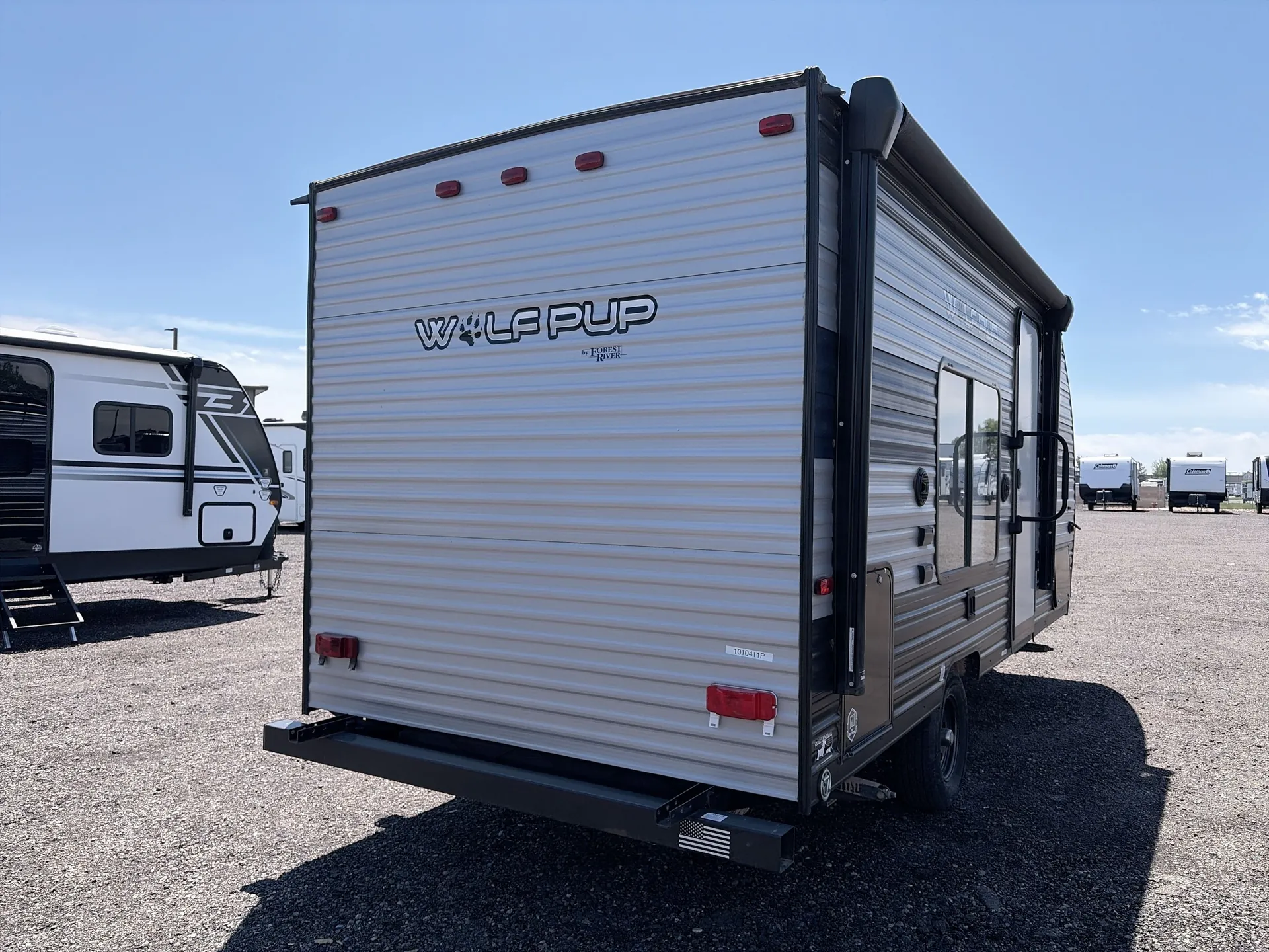 2020 Forest River Cherokee Wolf Pup 16FQ — backside