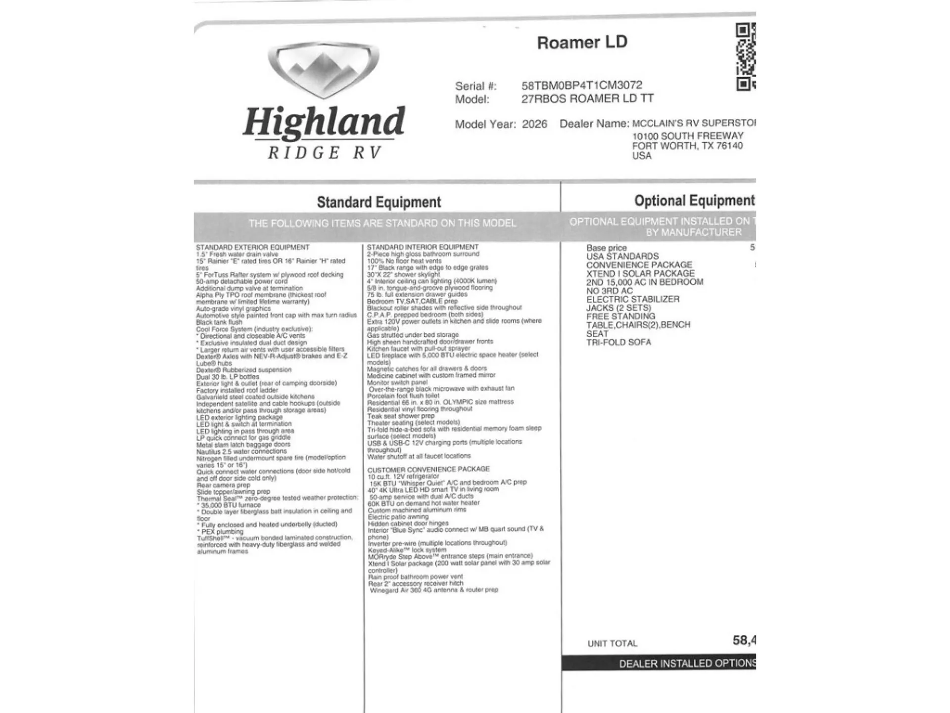 2026 Open Range RV Roamer Light Duty 27RBOS - Photo 4