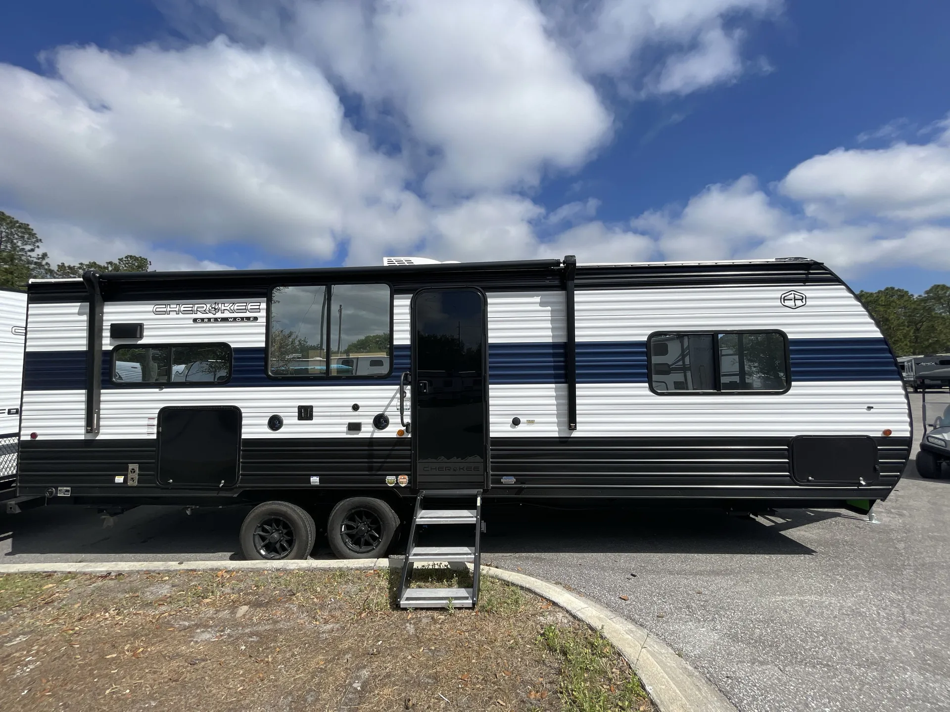 2026 Forest River Cherokee Grey Wolf 26SS — campside