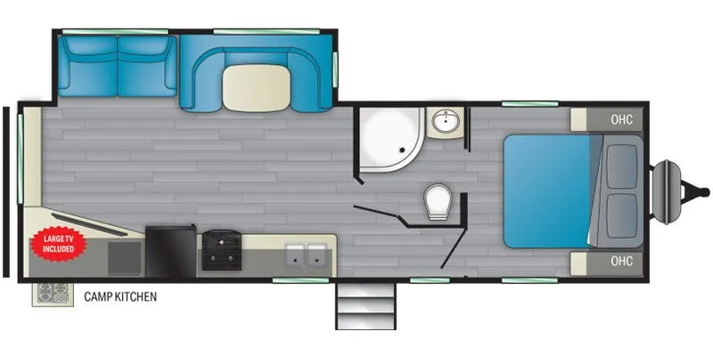 Heartland Prowler 276RE floor plan