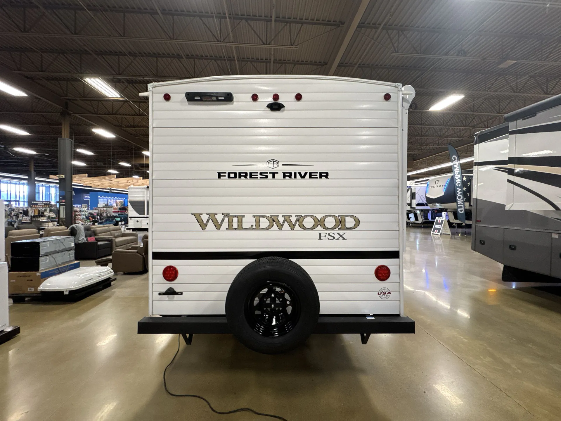 2026 Forest River Wildwood FSX 177ICE — backside