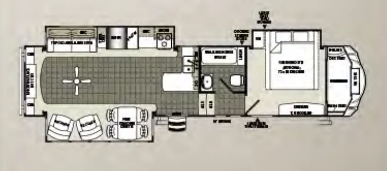 Forest River Sierra 346RETS floor plan