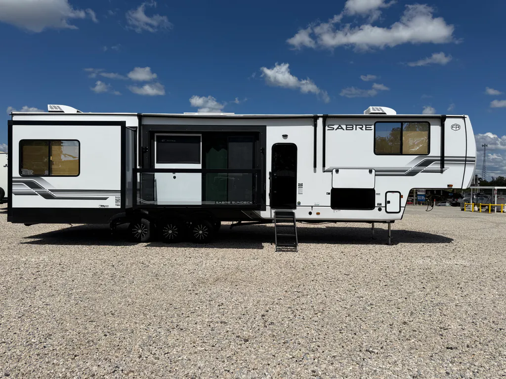 2027 Forest River Sabre 38RVHUNTER, Exterior photo 2
