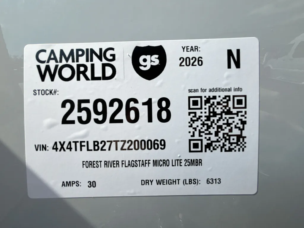 2026 Forest River Flagstaff Micro Lite 25MBR, Photos photo 43
