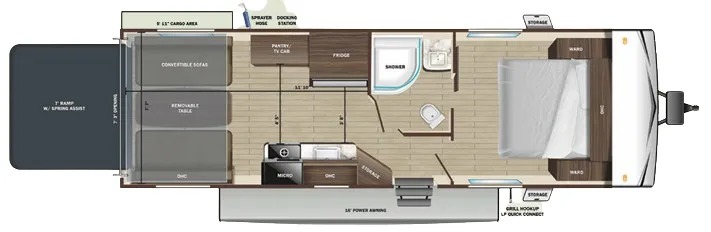Starcraft Autumn Ridge 233TH floor plan