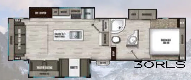 Shasta Phoenix Lite 30RLS floor plan