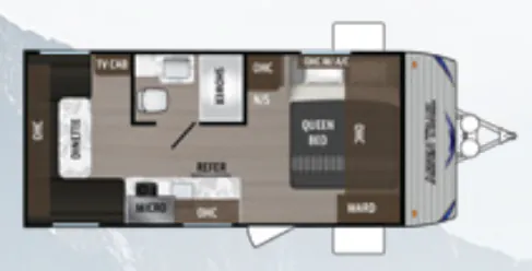 Dutchmen Aspen Trail LE 1750RD floor plan