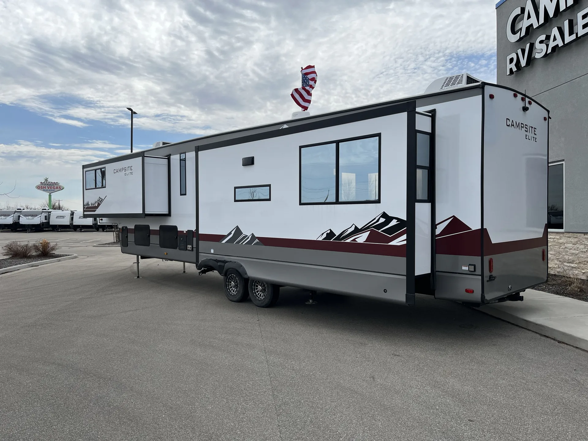 2026 Forest River Campsite Elite 36AK — backside