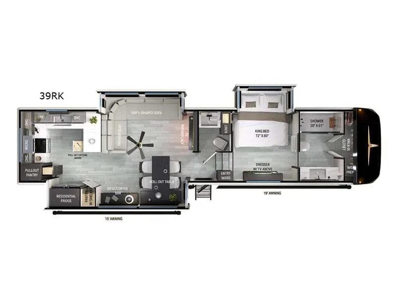 2026 Heartland Bighorn 39RK - Photo 3