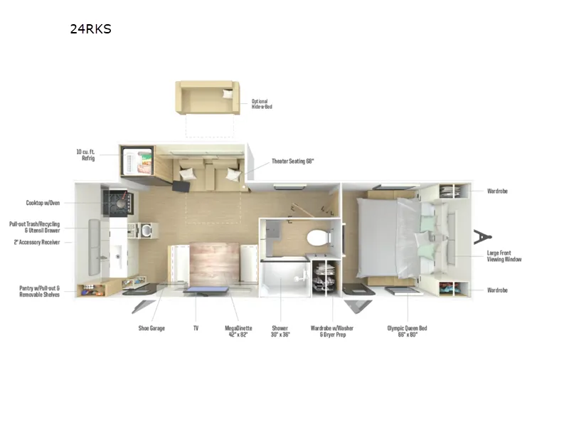 2026 Winnebago Thrive 24RKS - Photo 3