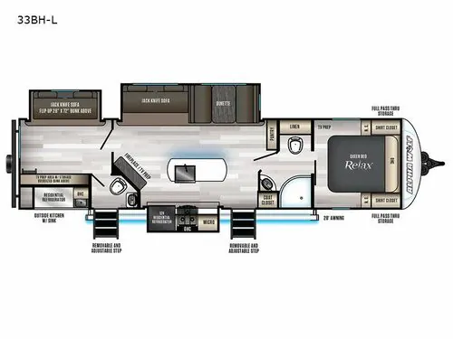 2021 Forest River Cherokee Alpha Wolf 33BH-L, Photos photo 2