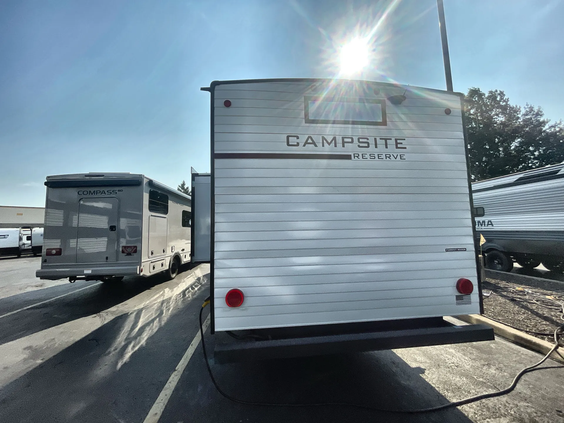 2027 Forest River Campsite Reserve 29TJ — backside