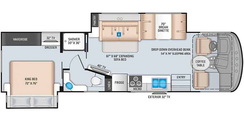 2021 Thor Motor Coach Windsport 32T - Photo 3
