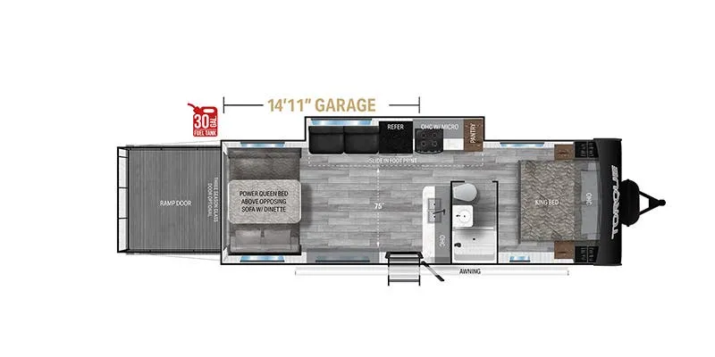 Heartland Torque TQ 2914 Limiter floor plan