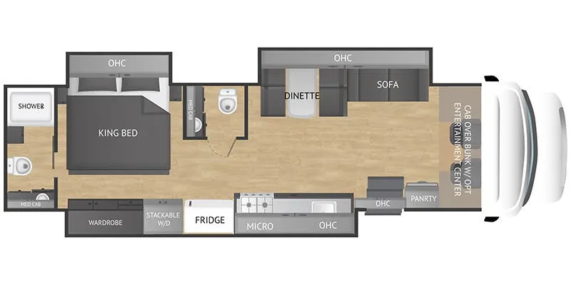 2026 Nexus Ghost 38DS floor plan