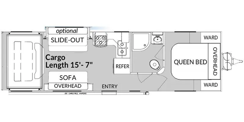 Genesis Supreme Rage'n 2815 floor plan