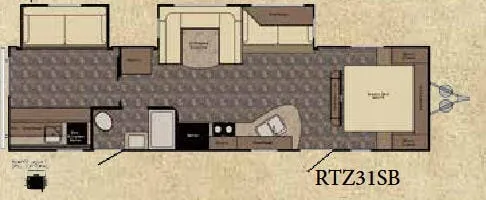 CrossRoads Rezerve RTZ31SB floor plan