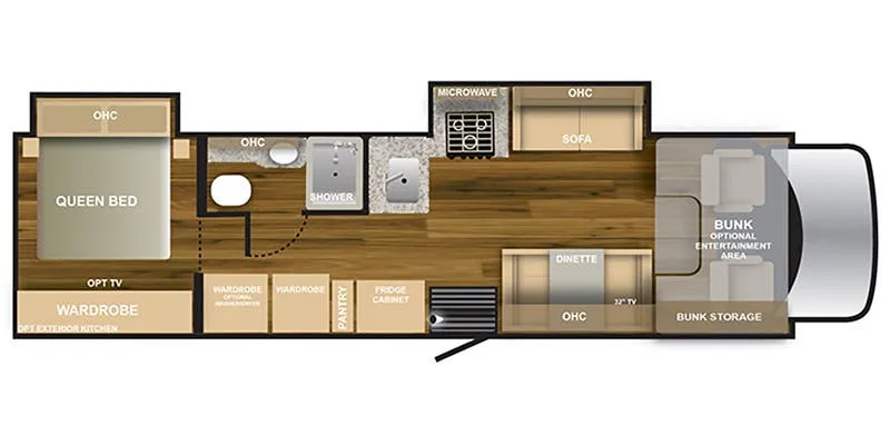 Nexus Wraith 34W floor plan