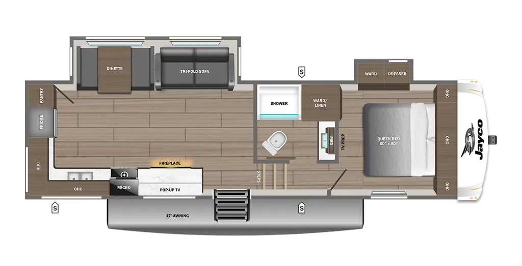 2027 Jayco Eagle 28RKS floor plan