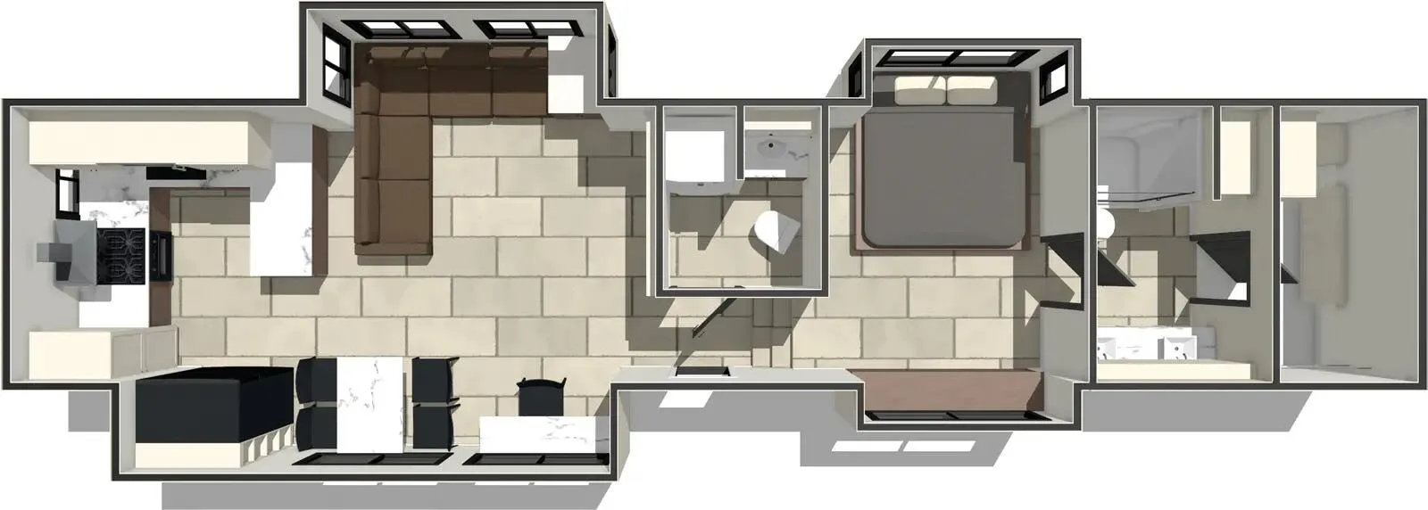Prime Time Sanibel 38LAUNDRY floor plan