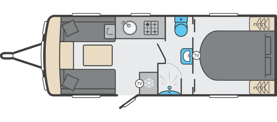Swift Challenger 560 floor plan