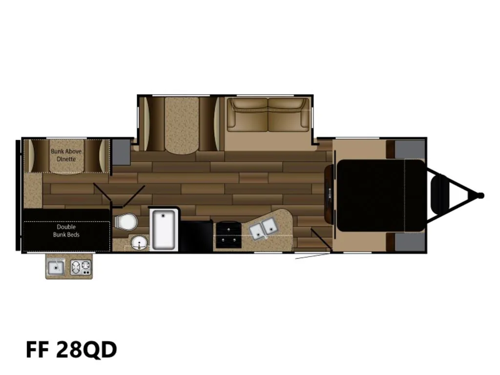 2017 Cruiser RV Fun Finder 28 QD - Photo 3