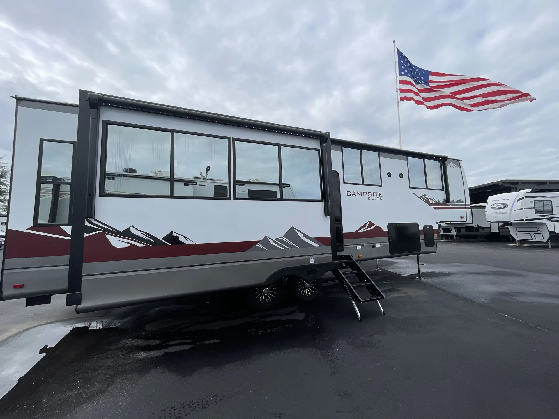 2026 Forest River Campsite Elite 32BAM — backside
