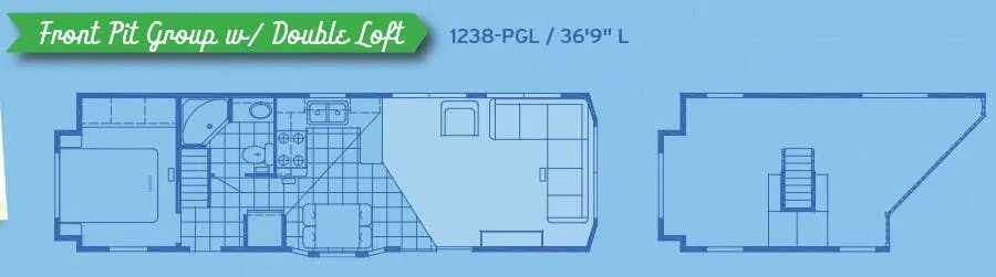 Canterbury RV Parkvue 1238-PGL floor plan