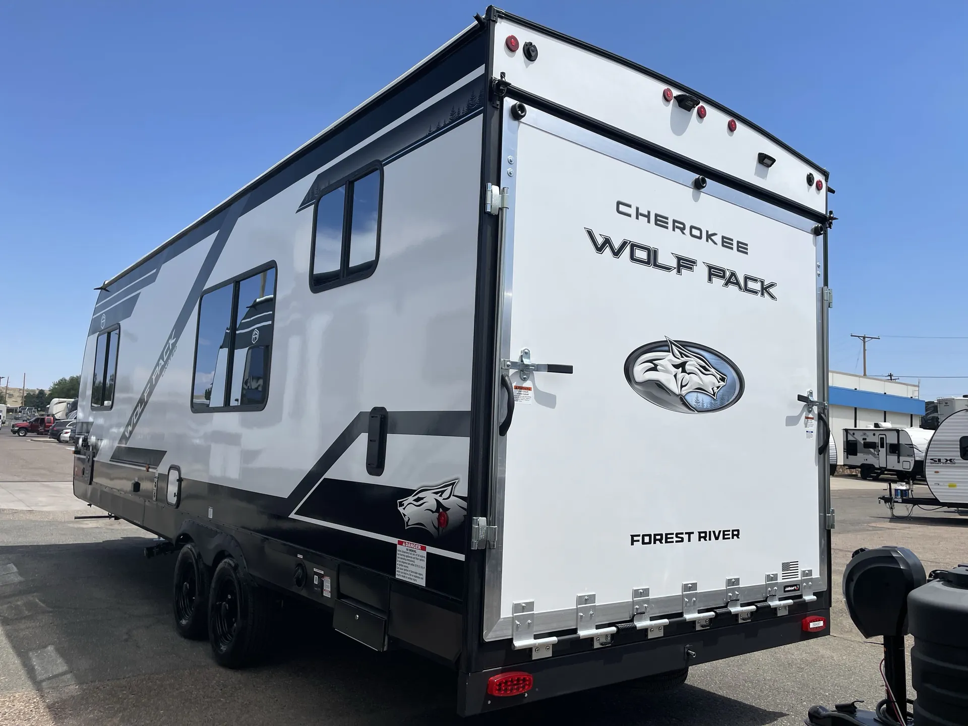 2027 Forest River Cherokee Wolf Pack 25 14 — campside