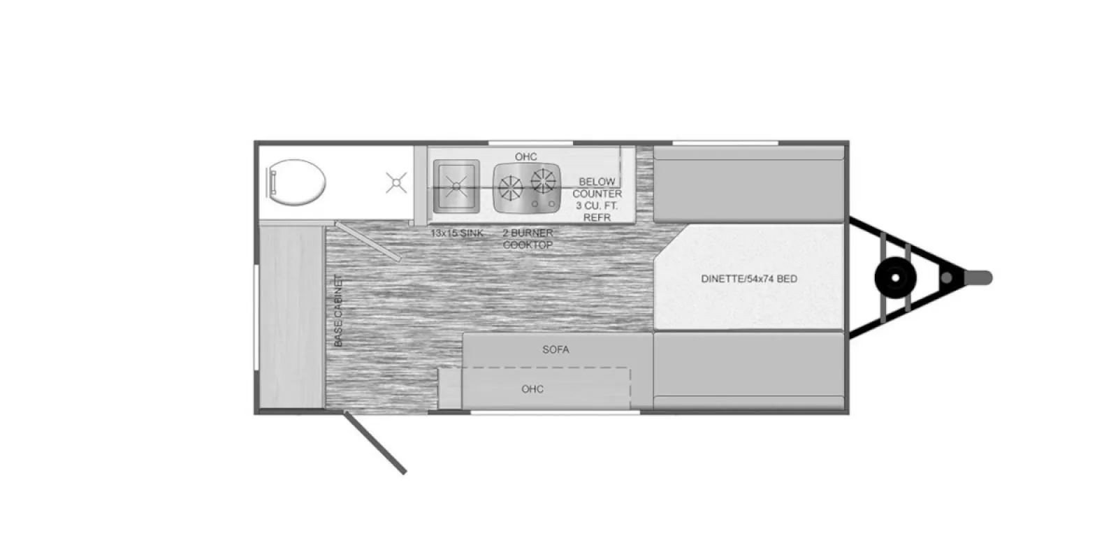 2022 Travel Lite Rove Lite 14FD - Photo 3