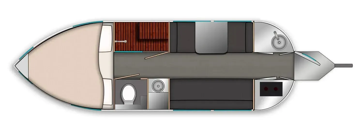 Bowlus Rivet BASE floor plan