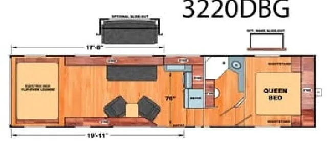 Eclipse Stellar 3220DBG floor plan