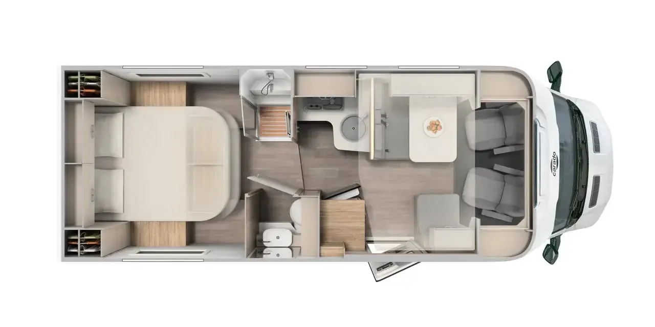Carado EDITION26 EDITION26 T449 floor plan