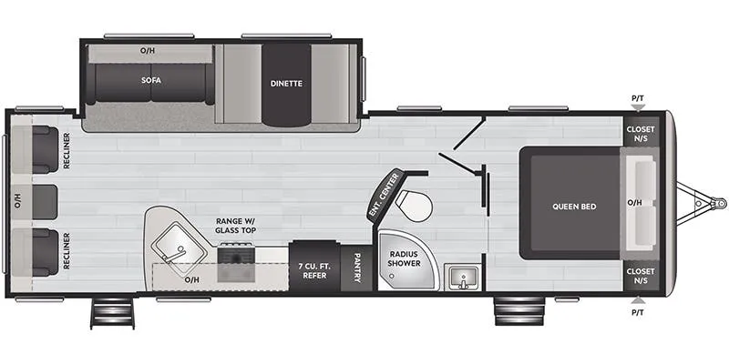 2017 Keystone Springdale 271RL - Floor plan