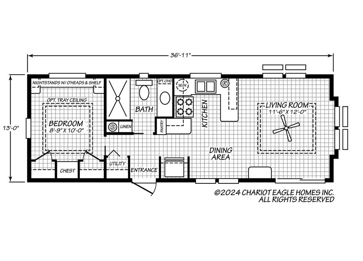 Chariot Eagle Hawk Elite 13381E floor plan