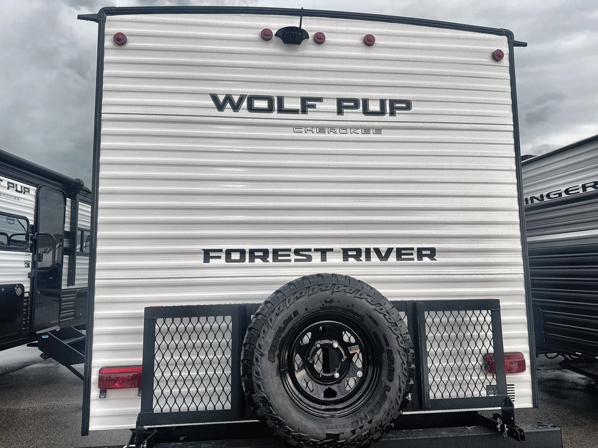 2027 Forest River Cherokee Wolf Pup 17JW — backside