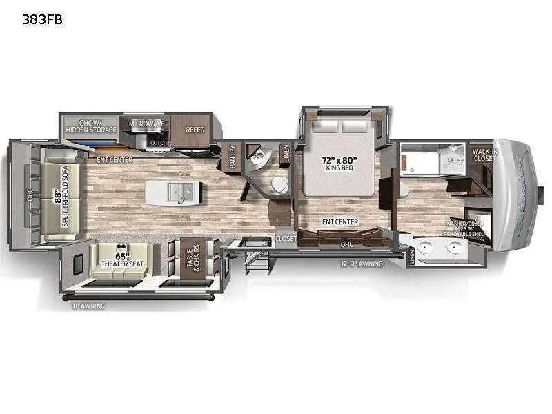 2022 Palomino Columbus 383FB - Photo 3
