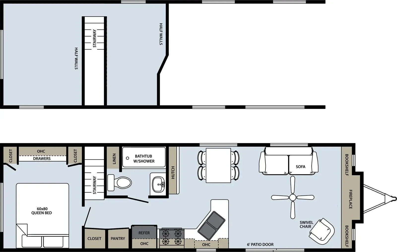 Forest River Quailridge Summit 39FLML-S floor plan