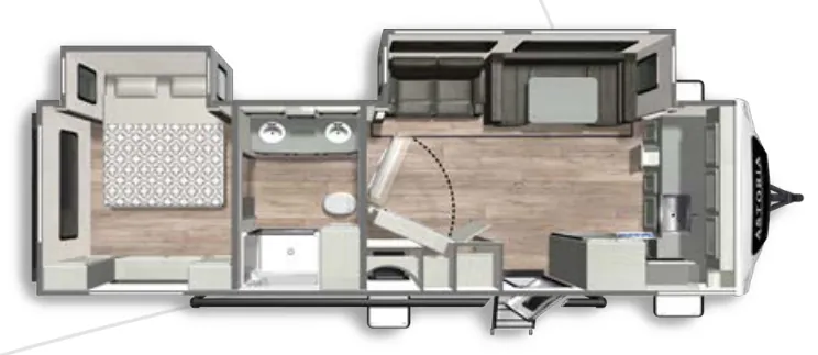 Dutchmen Astoria 2913FK floor plan